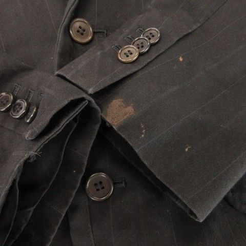 セオリー Theory テーラードジャケット シングル 総裏地 ストライプ 40