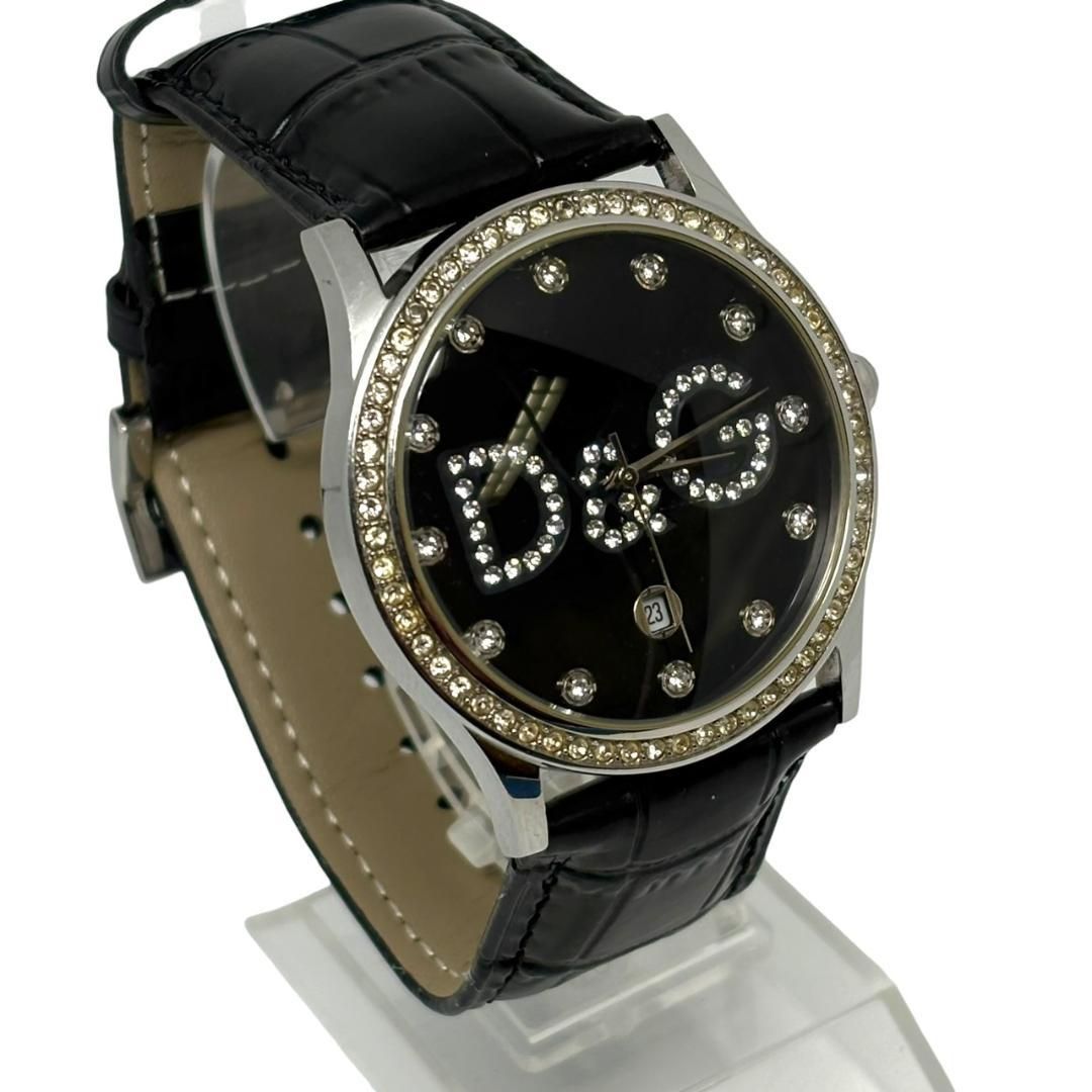 ベルト・電池交換済】ドルチェ＆ガッバーナ D&G ストーン レディース