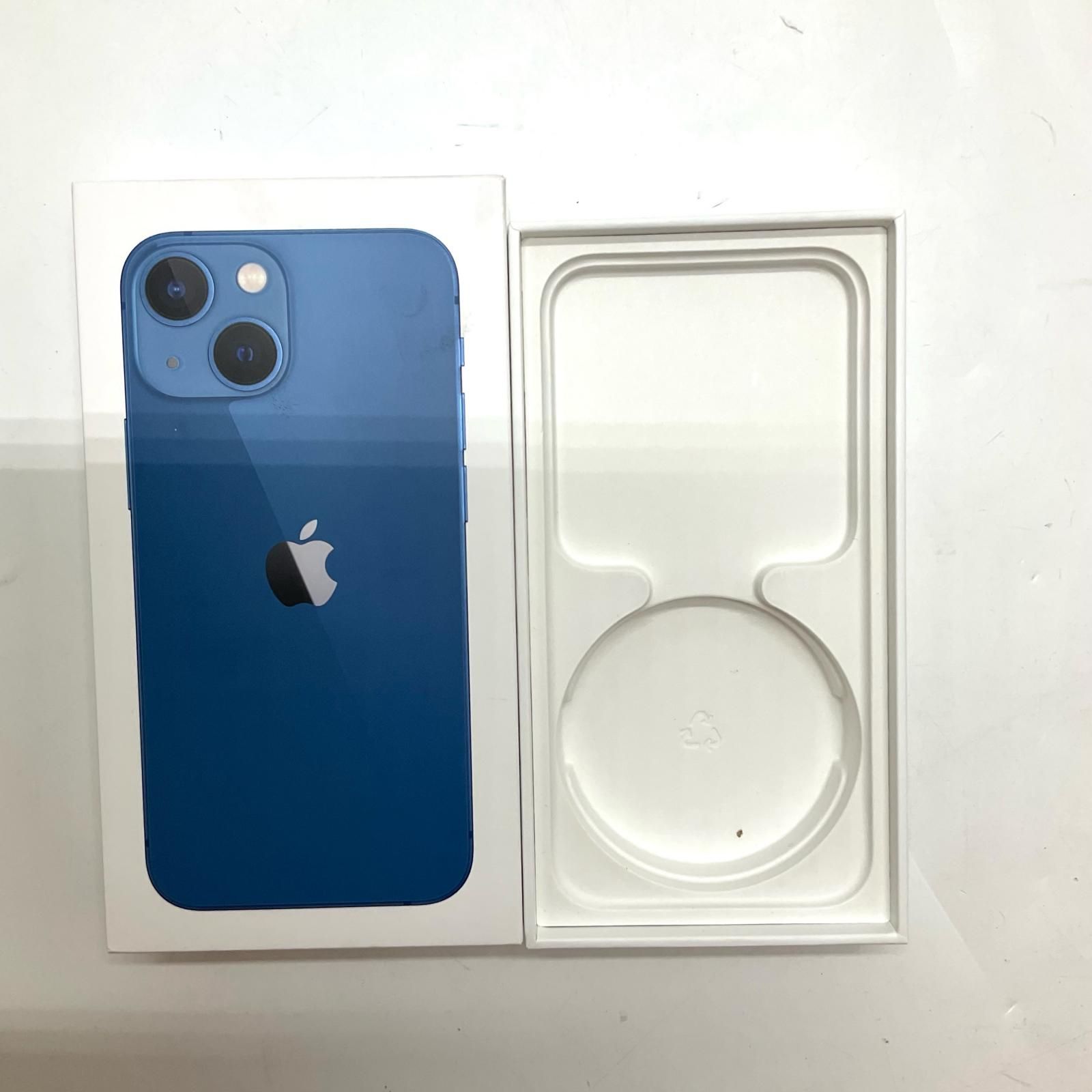 iPhone 13 mini 256GB ブルー docomo SIMフリー 動作確認済 79%【全額