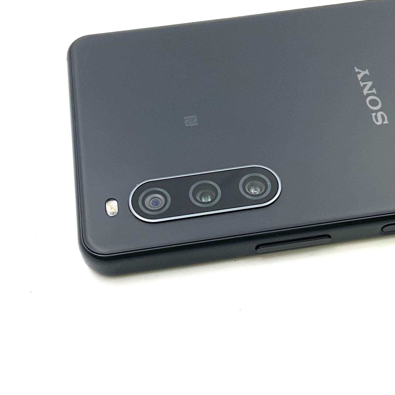 Xperia 10 IV ブラック ／ SoftBank A202SO Xperia10 IV A202SO ブラック【SoftBank版 SIMフリー】|中古
