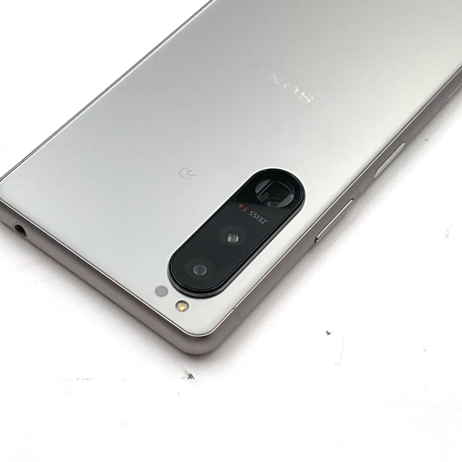 Sony Xperia 5 III 128GB フロストシルバー docomo SO-53B 白ロム【難