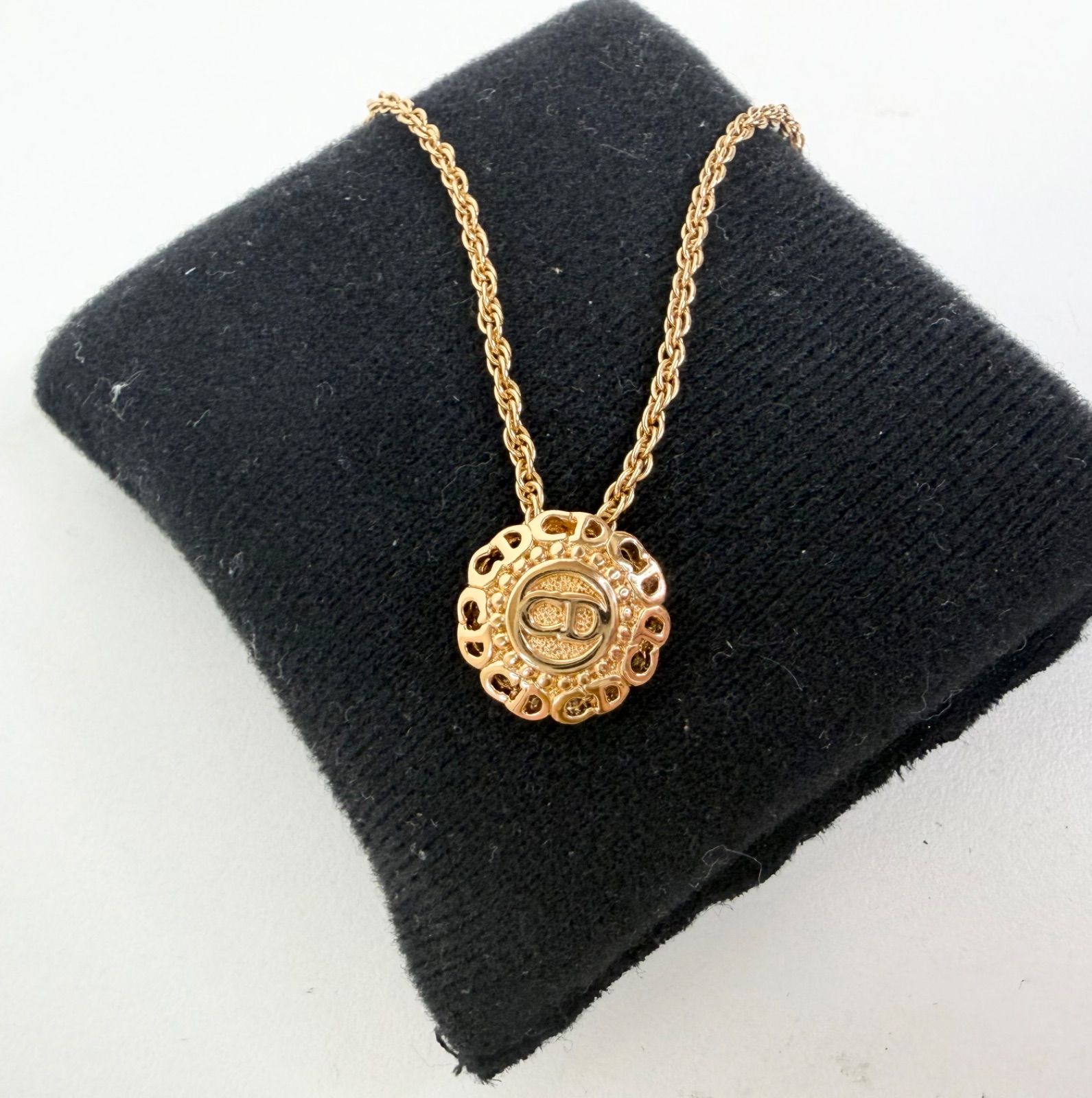 中古品】Christian Dior クリスチャン ディオール サークル CD ロゴ