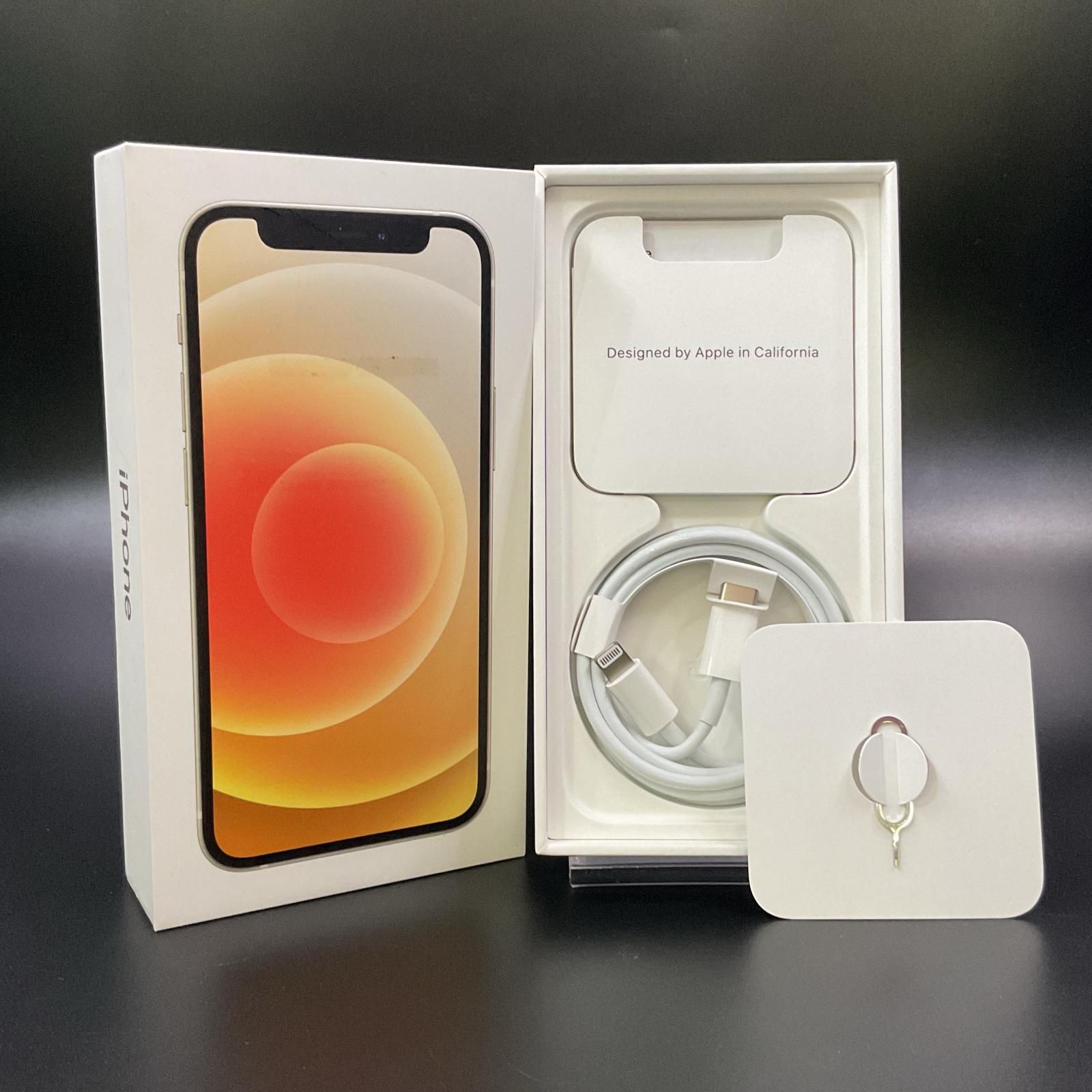 全額返金保証】【最速発送】 iPhone 12 mini 64GB ホワイト au 白ロム