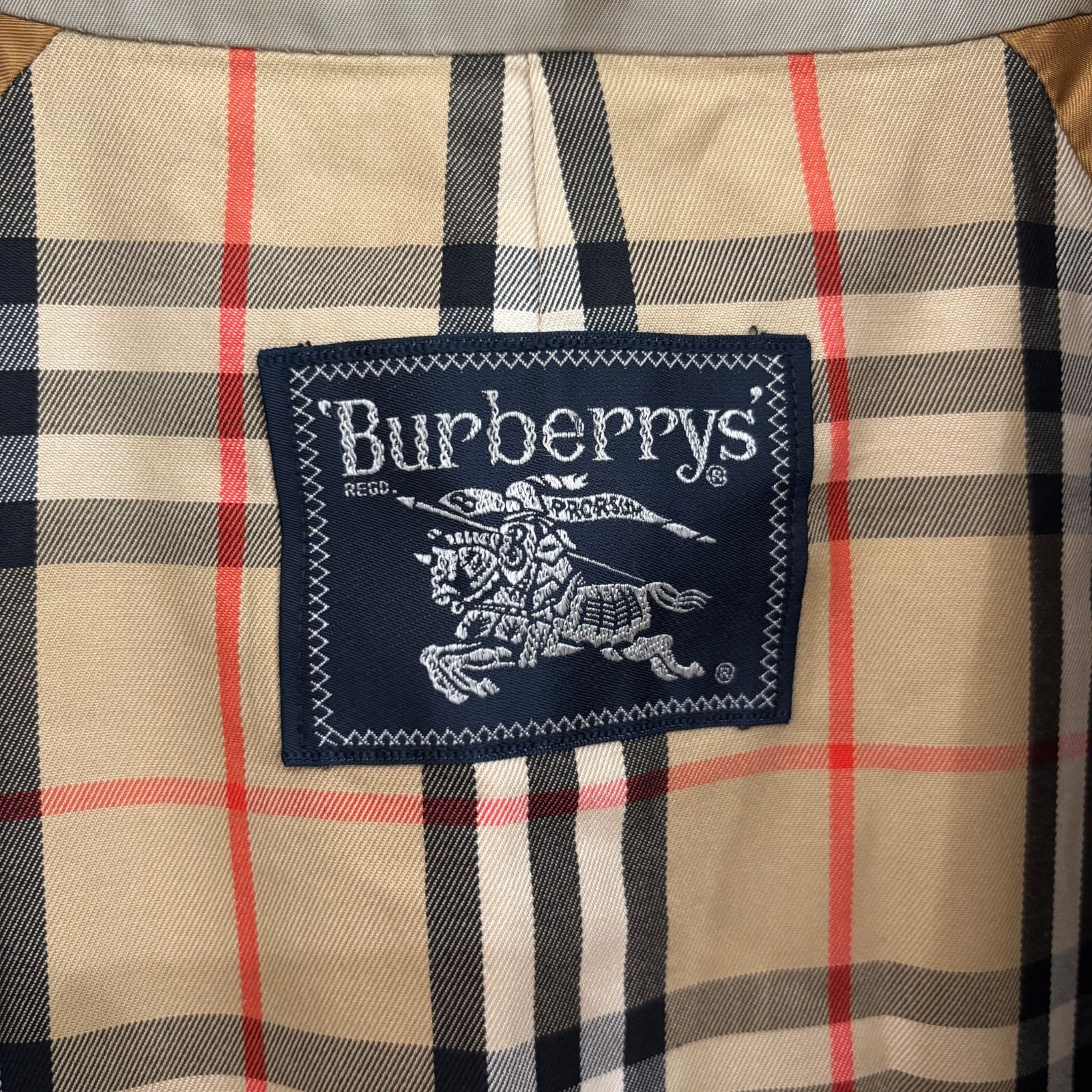 Burberrys バーバリー ステンカラーコート トレンチコート メンズ ノバ