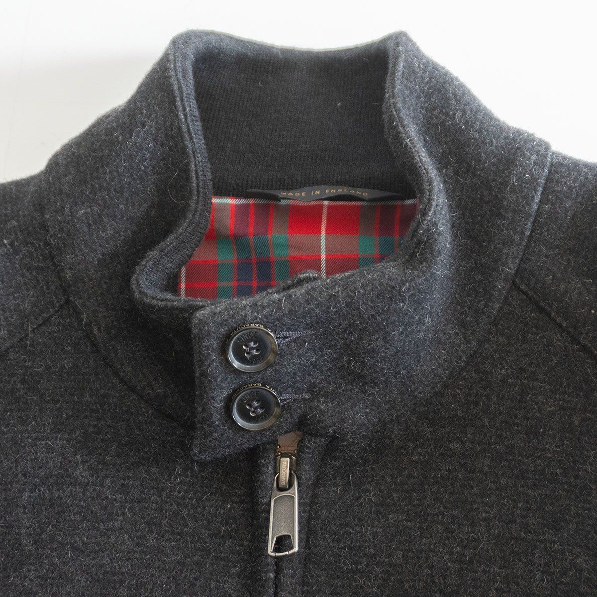 美品】 BARACUTA 【メルトンウール G9 スウィングトップ ハリントン