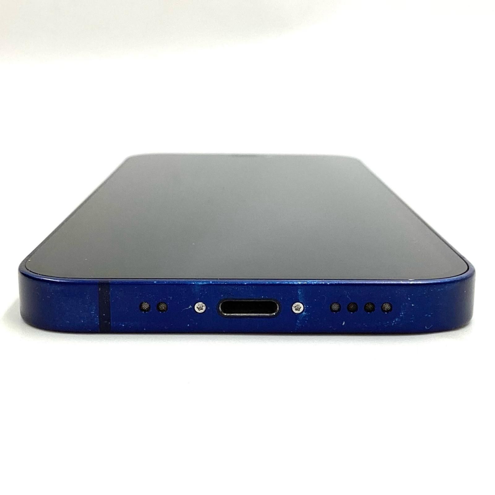 iPhone 12 mini 128GB ブルー Softbank 白ロム 動作確認済 72%【全額