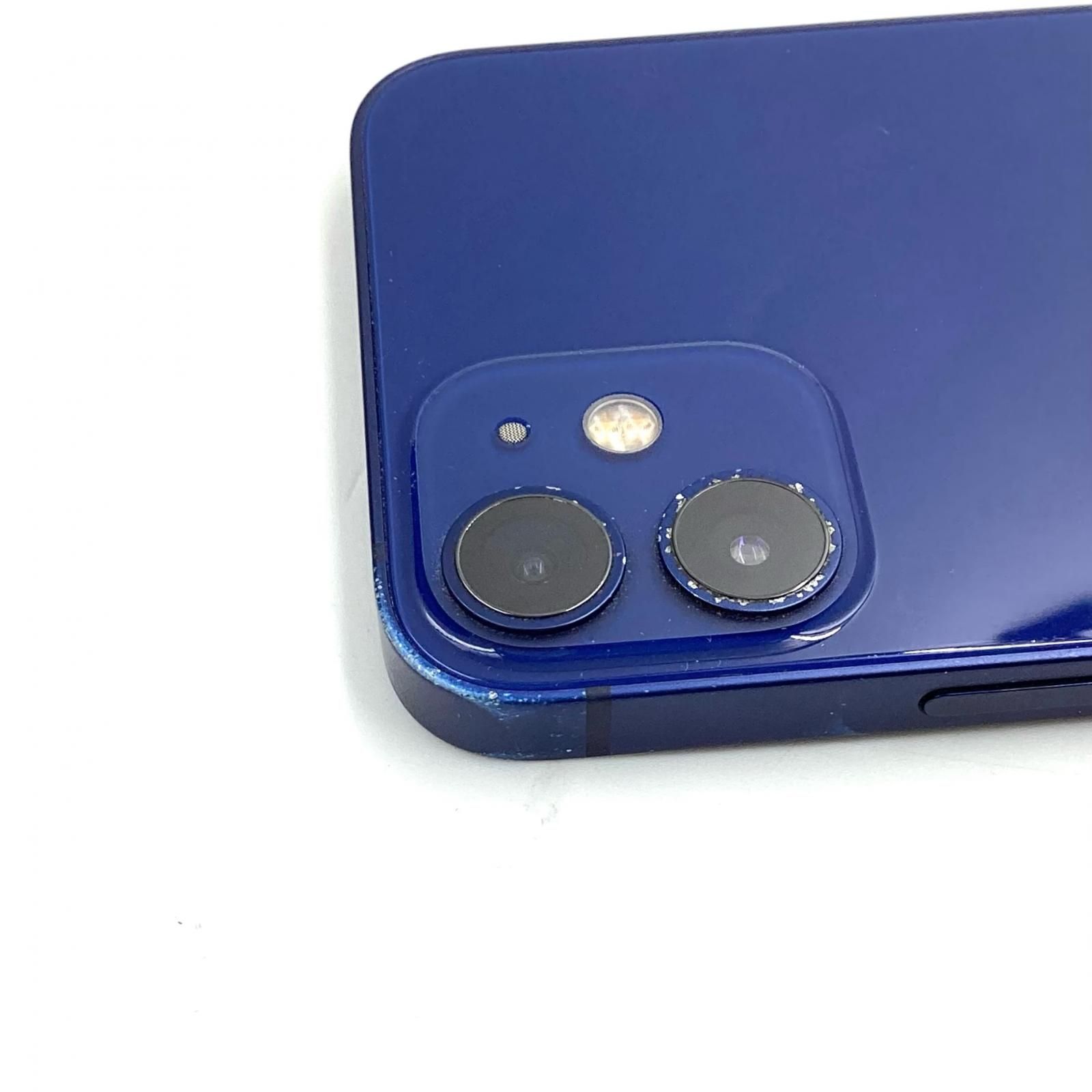 iPhone 12 mini 128GB ブルー Softbank 白ロム 動作確認済 72%【全額