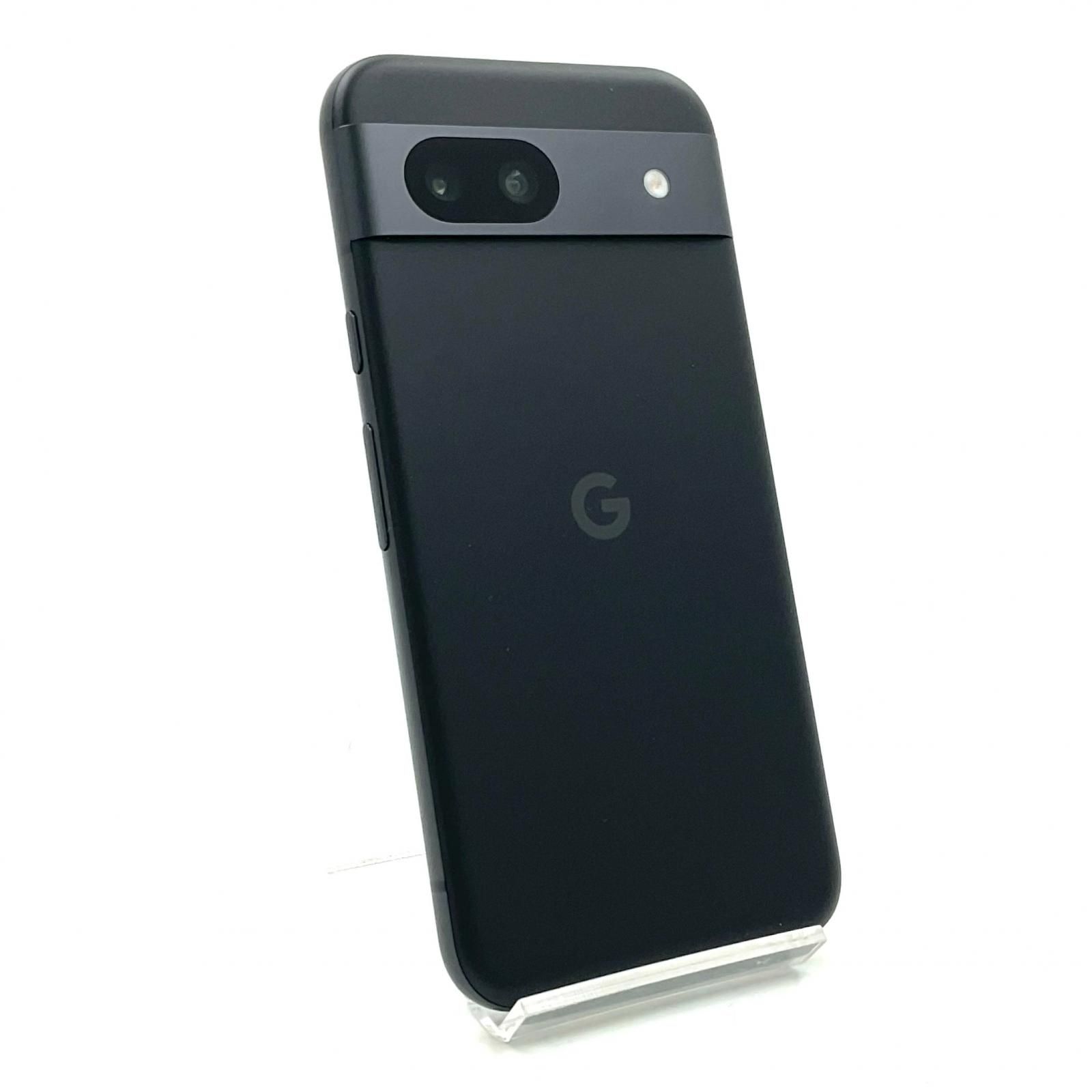 Google Pixel 8a 128GB オブシディアン au G576D 白ロム 美品 動作確認