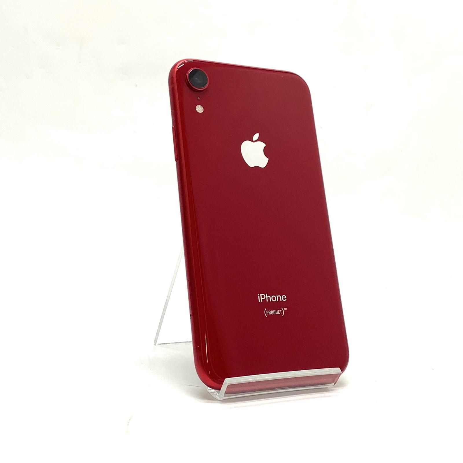 iPhone XR 64GB (PRODUCT)RED docomo 白ロム 動作確認済 81%【全額返金