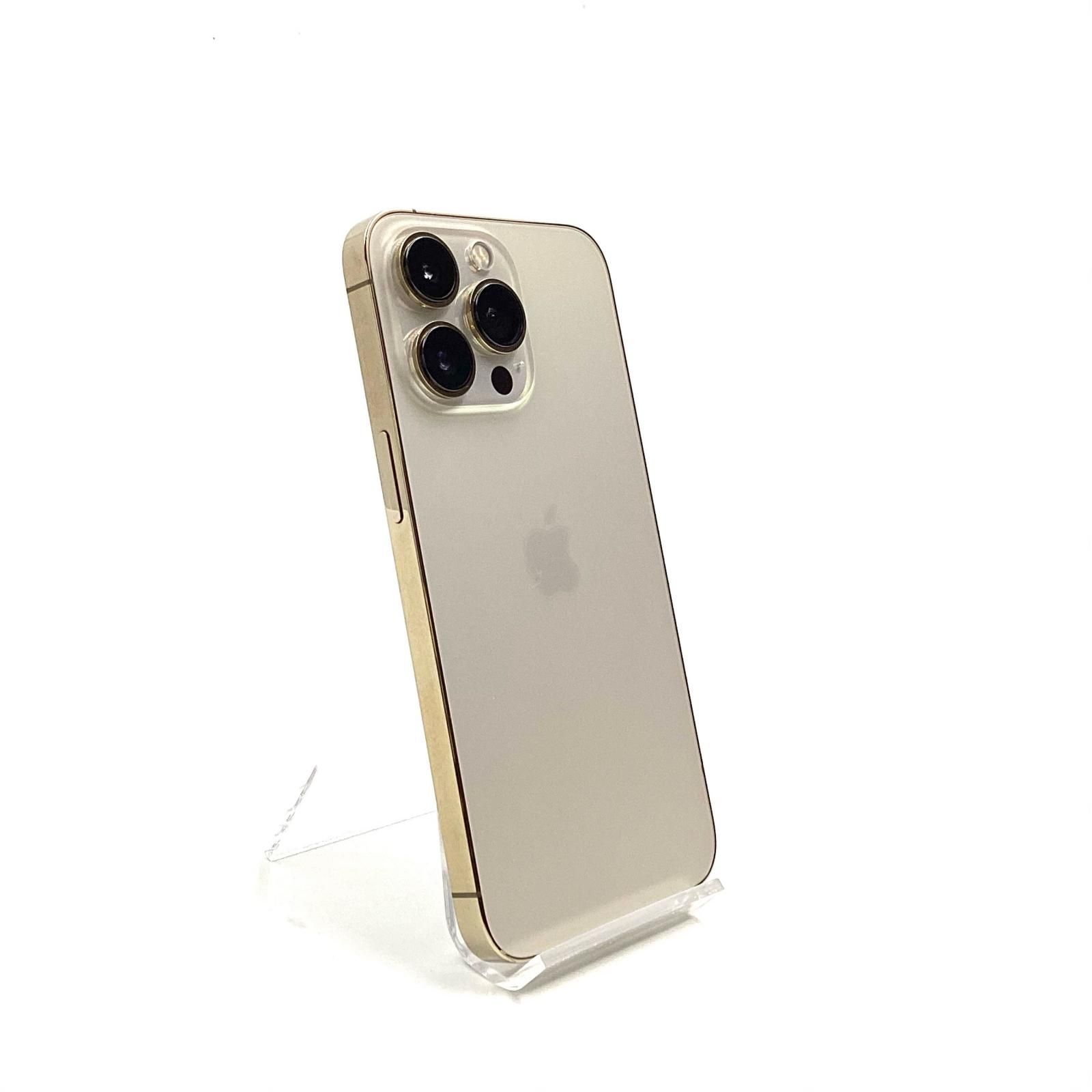 全額返金保証】【最速発送】 iPhone 13 Pro 256GB ゴールド au 動作 