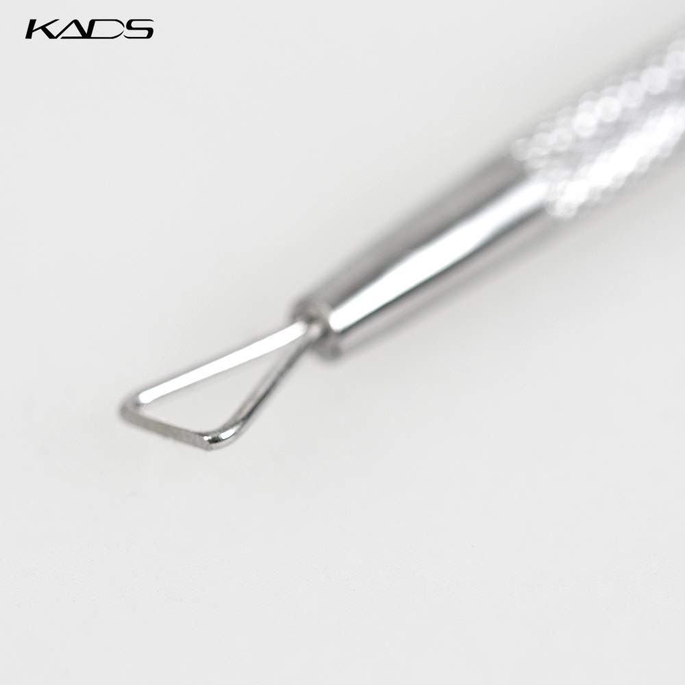 KADS キューティクルプッシャー ステンレス製 ジェルネイルオフ用