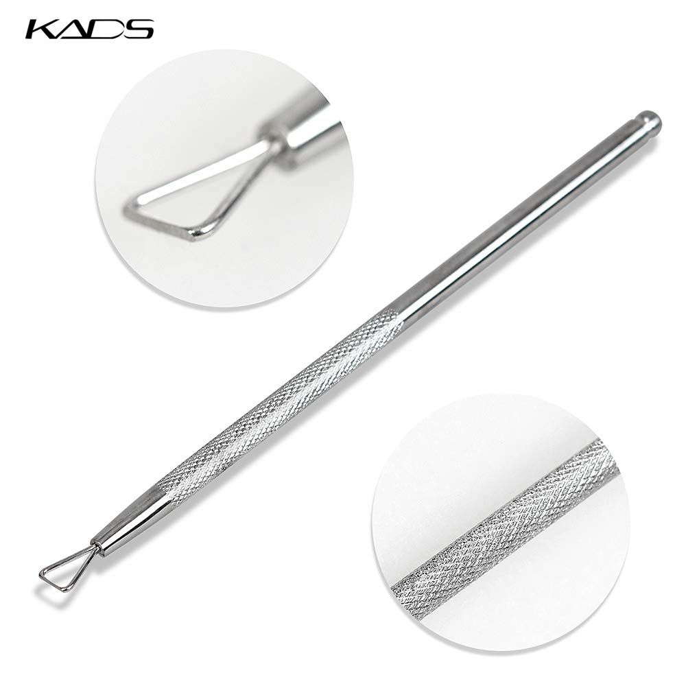 KADS キューティクルプッシャー ステンレス製 ジェルネイルオフ用