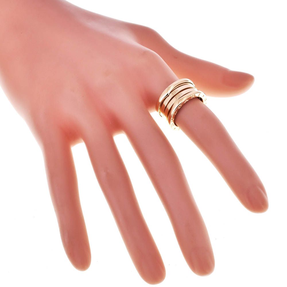 ブルガリ BVLGARI B-Zero1 リング サイズ51/JP11 K18YG レディース S