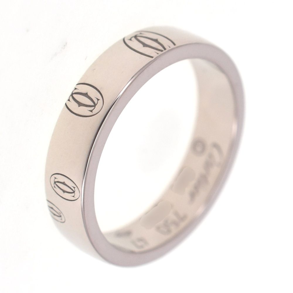 カルティエ CARTIER ハッピーバースデー リング サイズ47/JP7 K18WG