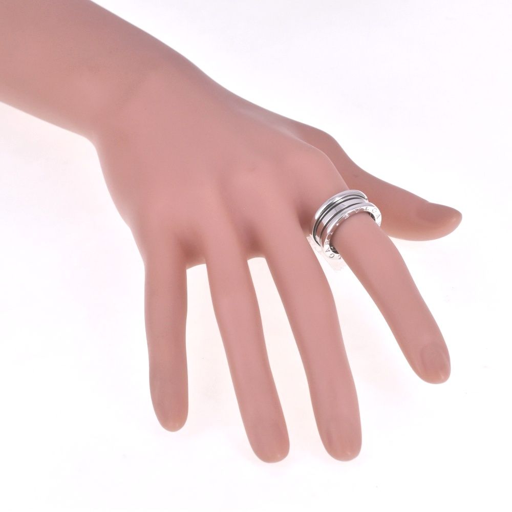 ブルガリ BVLGARI B-Zero1 リング サイズ53/JP13 K18WG レディース S