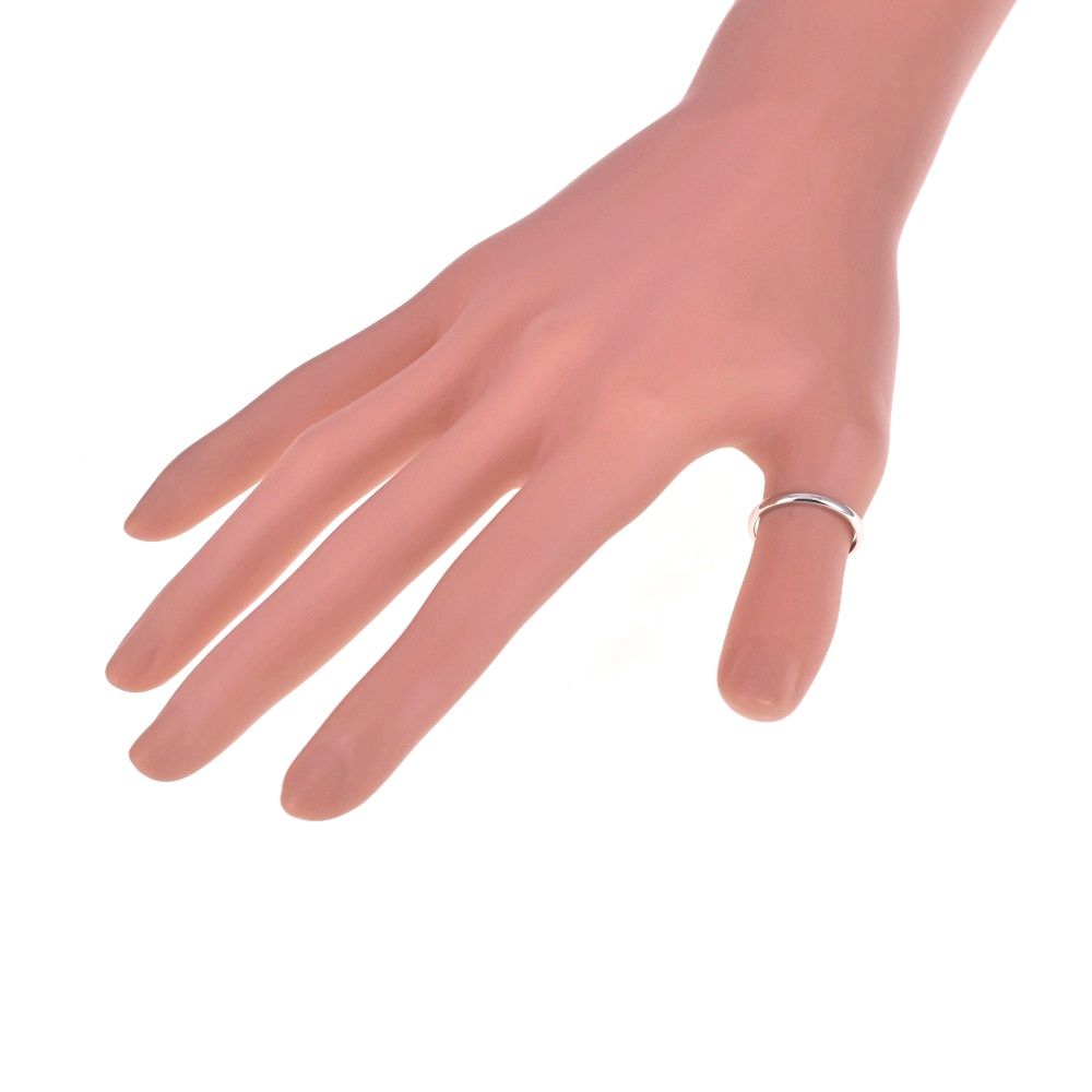 カルティエ CARTIER バンドリング サイズ54/JP14 Pt950 レディース S