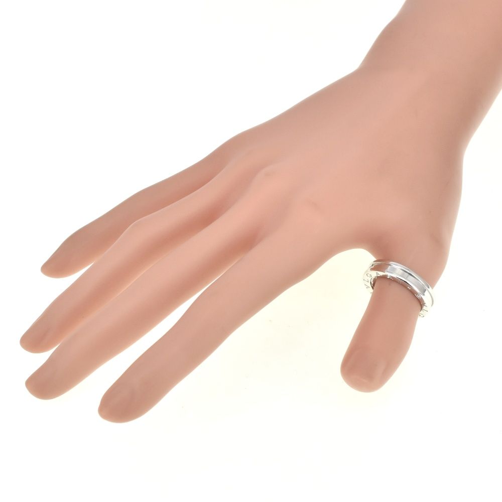 ブルガリ BVLGARI B-Zero1 リング サイズ57/JP17 K18WG メンズ 箱付き