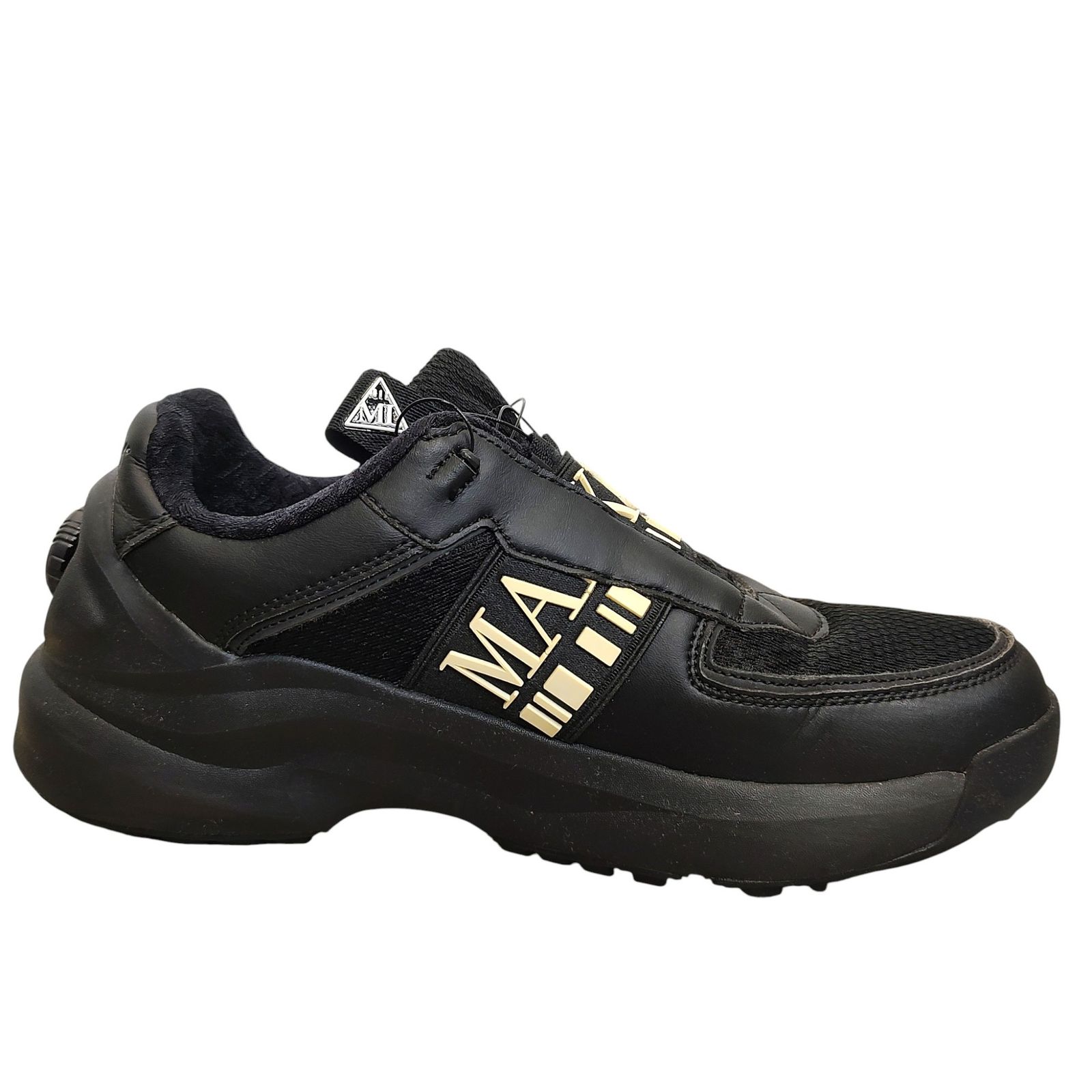 マークアンドロナ ゴルフシューズ ブラック MARK&LONA × ASICS 27cm