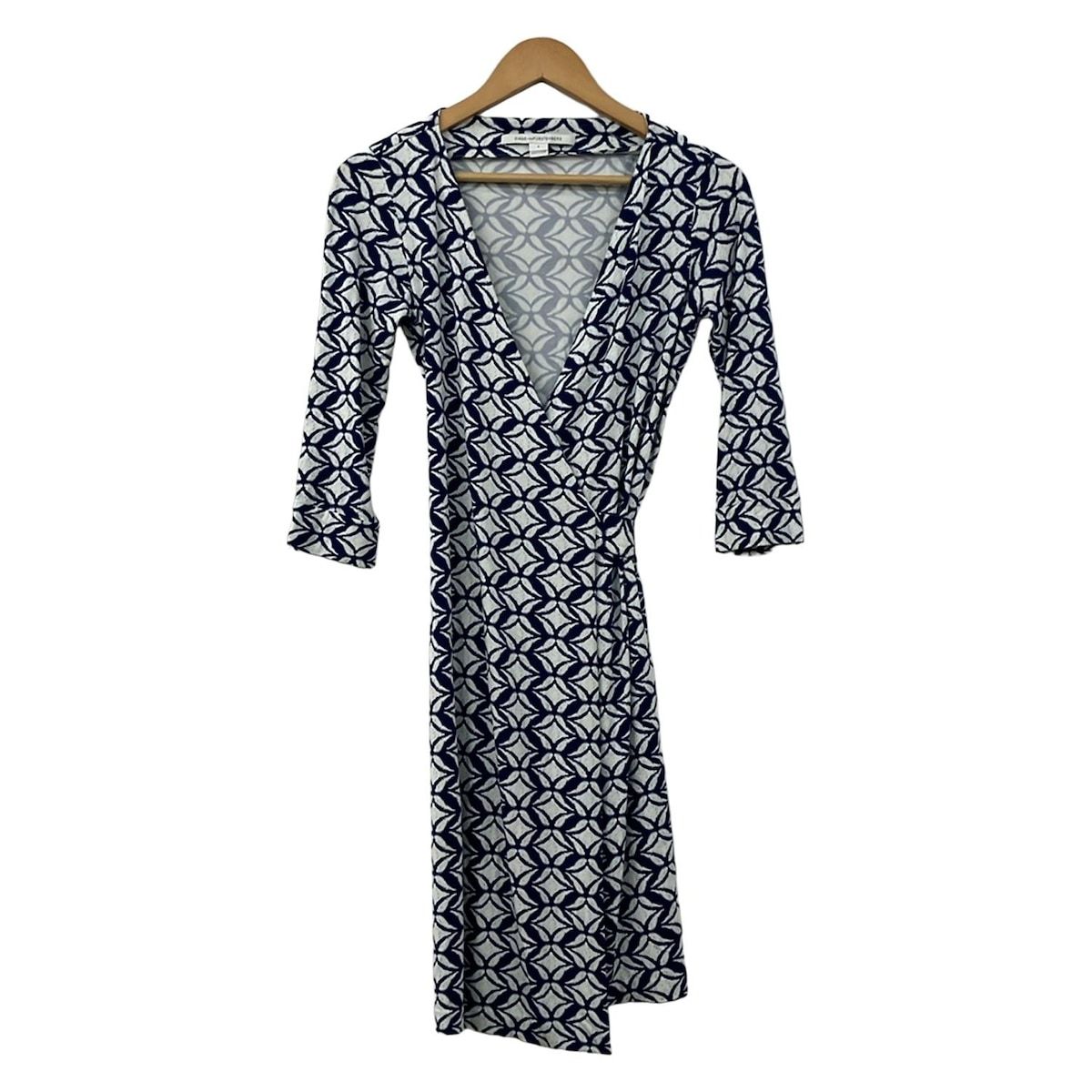 Diane von Furstenberg ロングワンピース Pサイズ DIANE VON FURSTENBERG(DVF)(ダイアン・フォン・ファステンバーグ