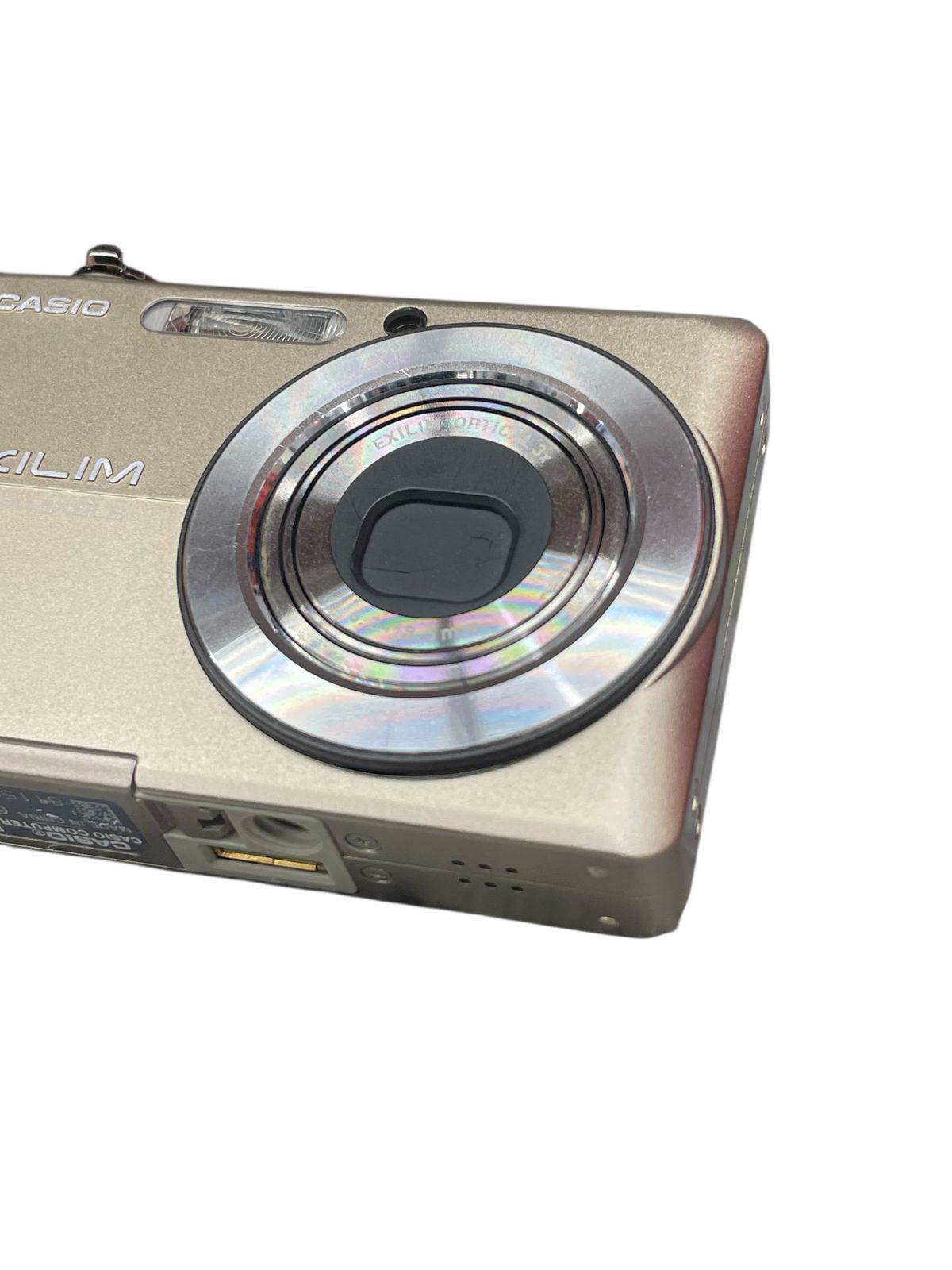CASIO コンパクトデジタルカメラ EX-Z700 ゴールド Casio EXILIM EX-Z700 Gold - Tested and working