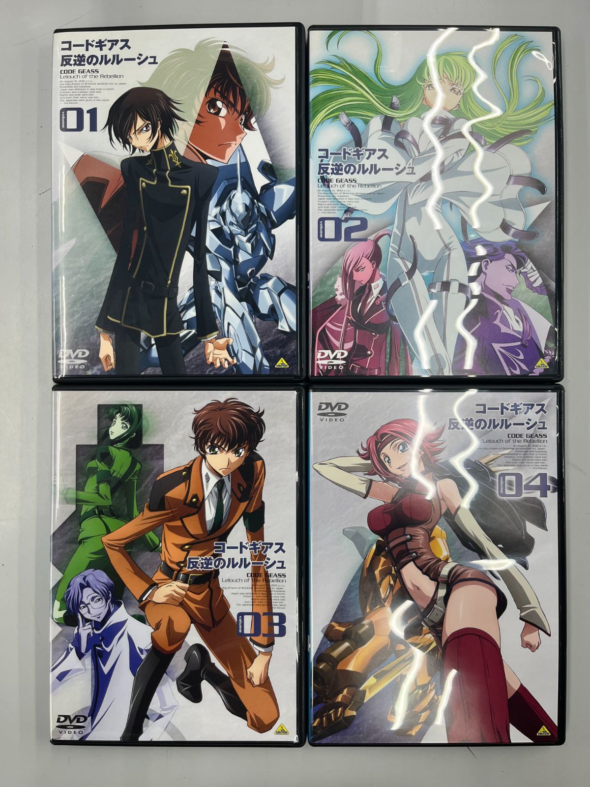 ◇【中古】コードギアス 反逆のルルーシュ 全9巻 BOX付き - メルカリ