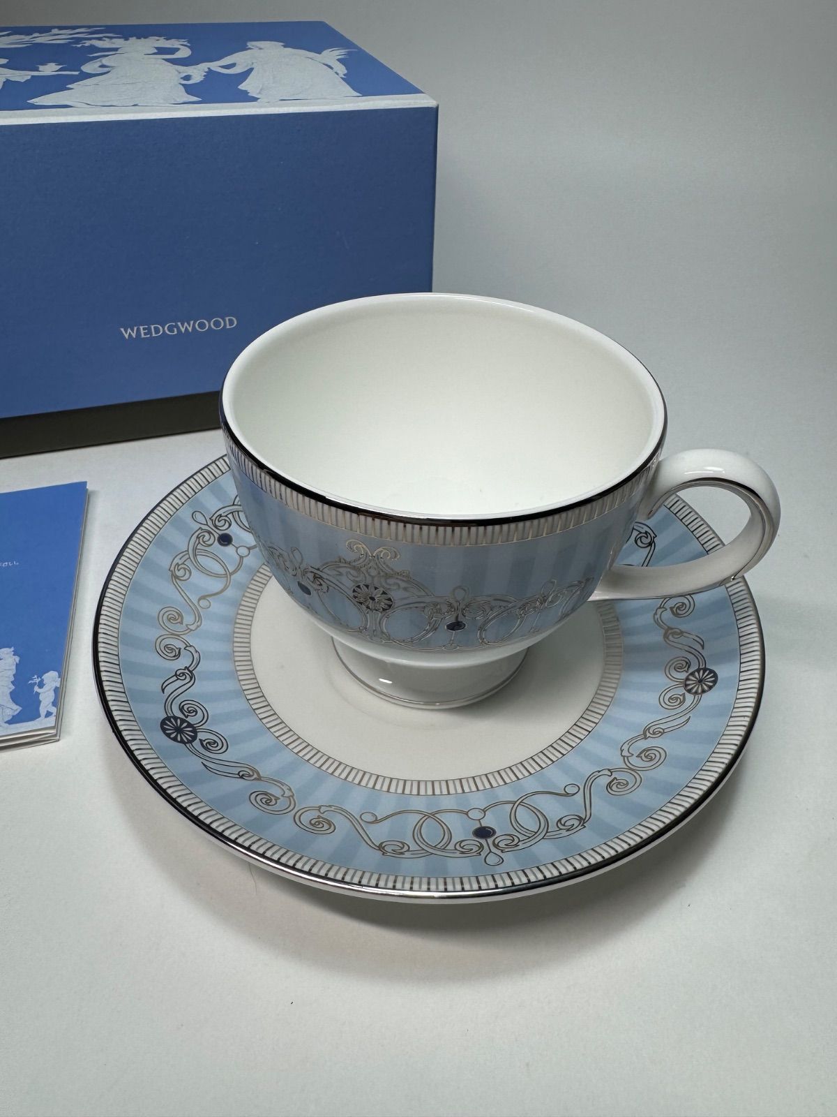 WEDGWOOD ウェッジウッド「アレクサンドラ」カップ＆ソーサー(リー) 未