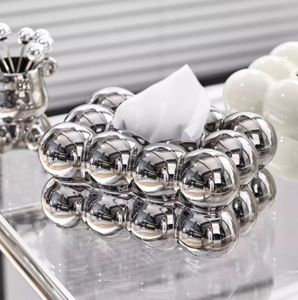 豪華✨キラキラ クリスタル ティッシュボックスケース 豪華な