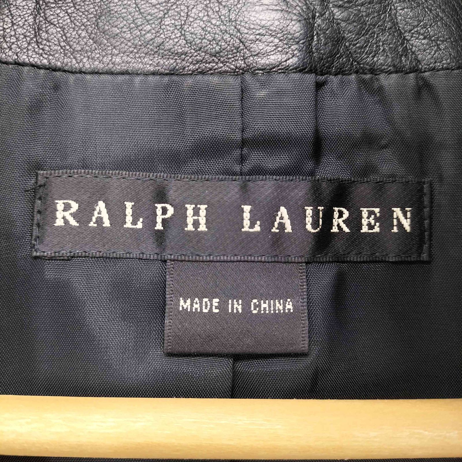 ラルフローレン RALPH LAUREN ラムレザー シングルライダース