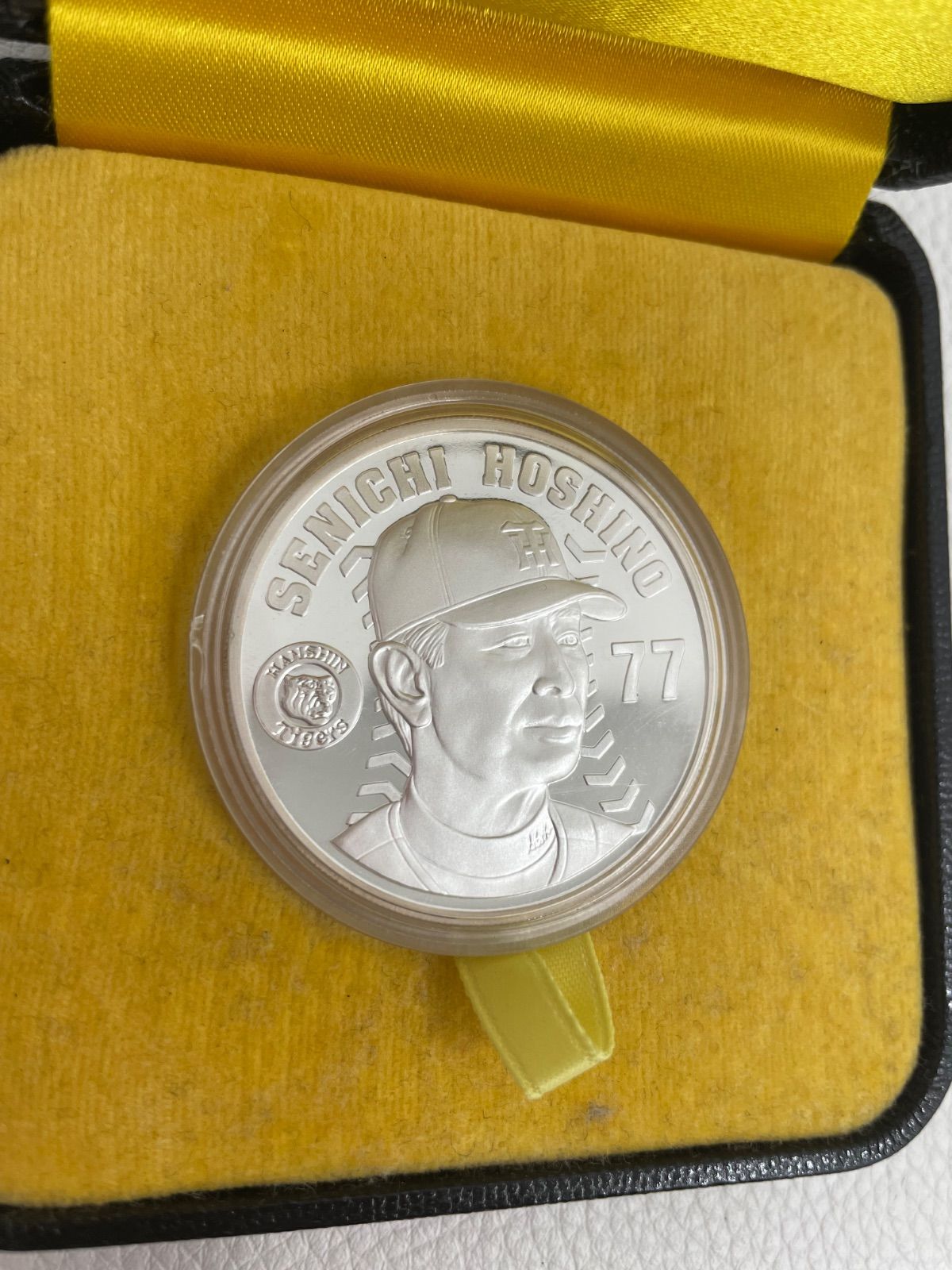 希少】1ドル銀貨 阪神タイガース 星野仙一 2003年発行 5000枚限定