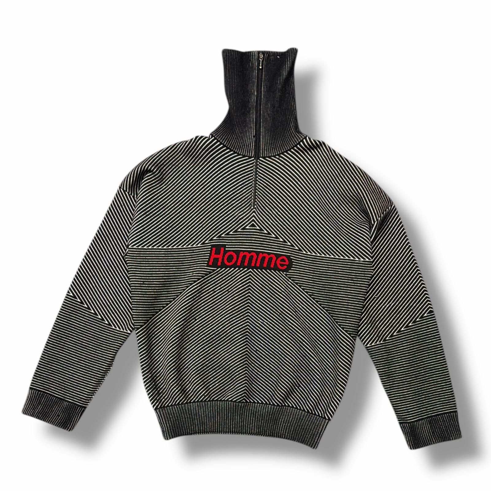 国内正規 BALENCIAGA 17AW HighNeck HalfZip knit ハイネック ハーフ