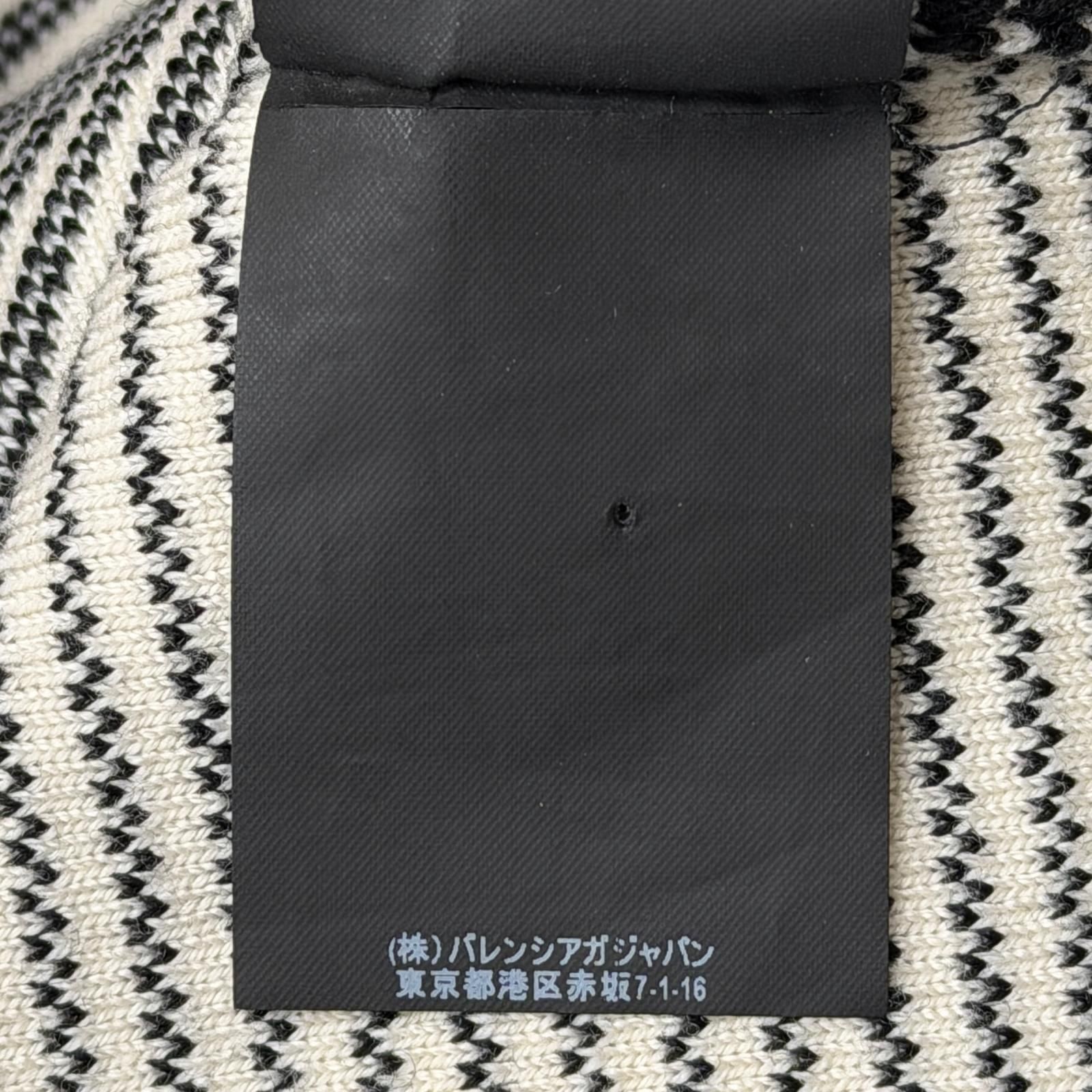 国内正規 BALENCIAGA 17AW HighNeck HalfZip knit ハイネック ハーフ