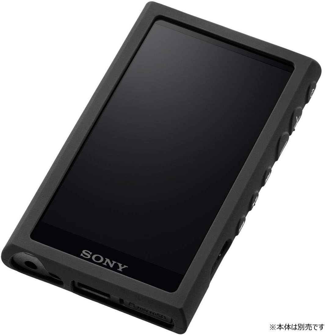 訳あり・未使用品】SONY純正 ウォークマン シリコンケース ブラック