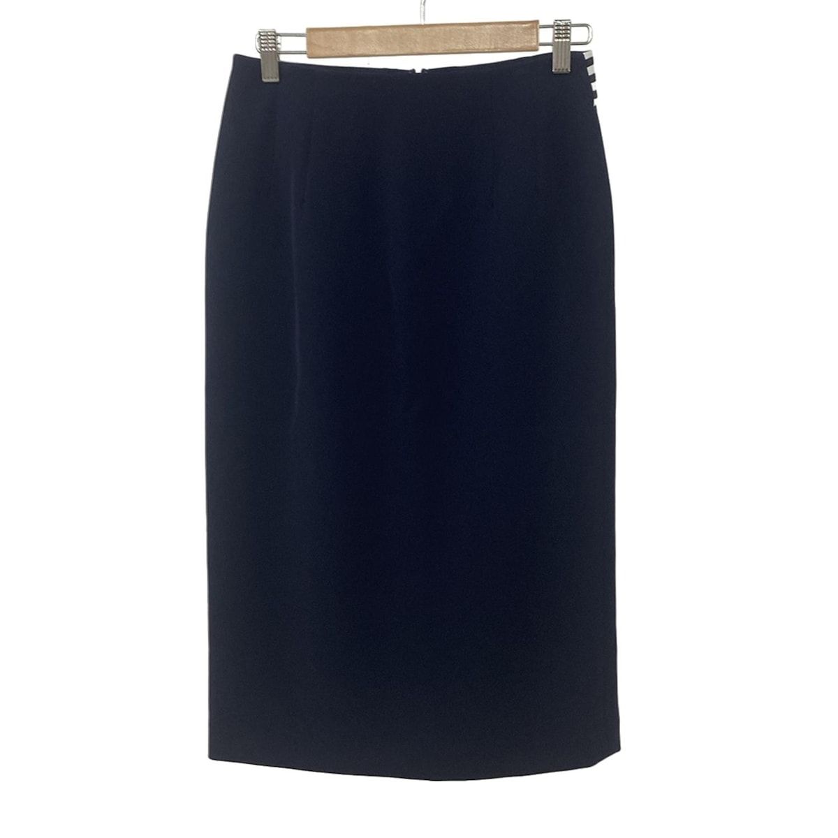 ボーダーズアットバルコニー　新品　ロングスカート　ブラック　38 BORDERS at BALCONY(ボーダーズアットバルコニー) ロングスカート