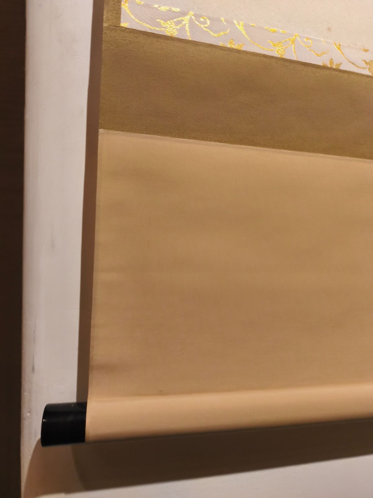 茶道具】大徳寺497世 雪尾要道和尚筆 「一期一会」横書 茶掛け 軸C215