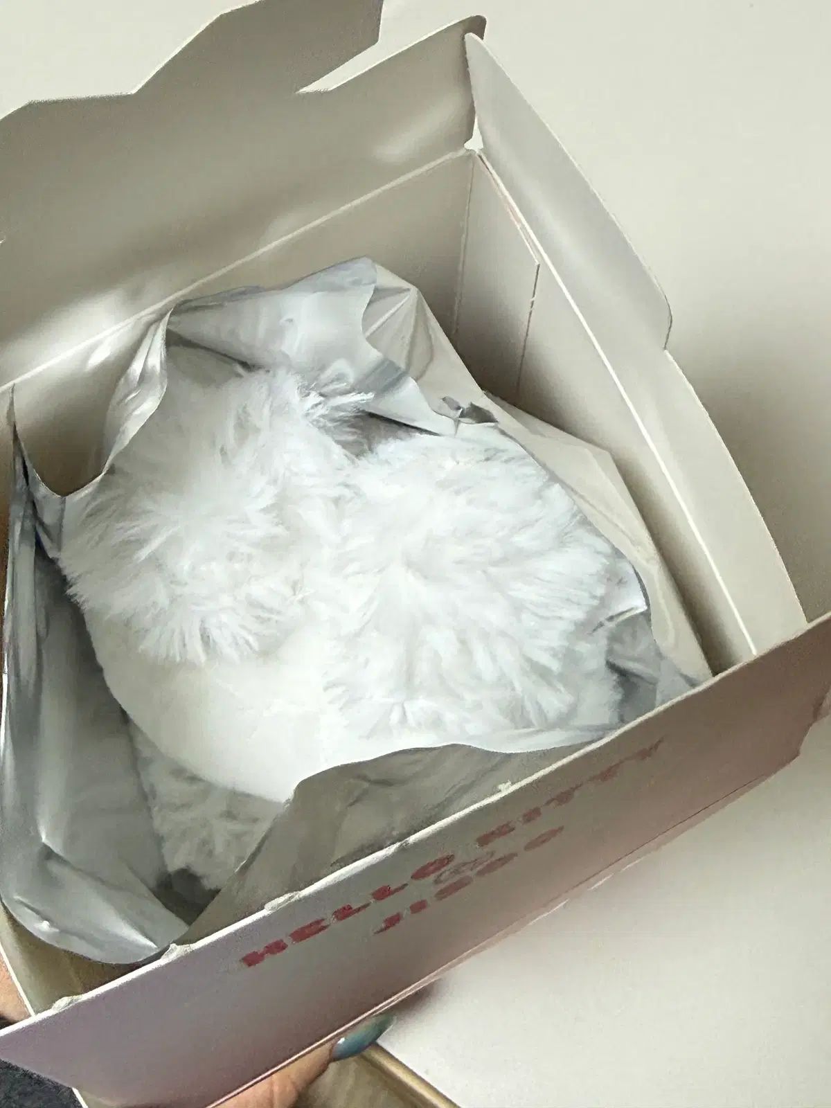 ハローキティ ジス ぬいぐるみ キーリング シークレットハニー 白