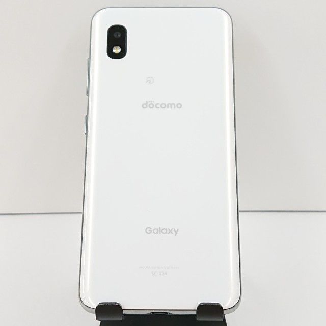 Galaxy A21 SC-42A ドコモ ホワイト 送料無料 本体 c16640 - メルカリ