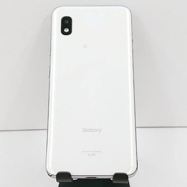 Galaxy A21 シンプル SCV49 au ホワイト 送料無料 本体 c16642 - メルカリ