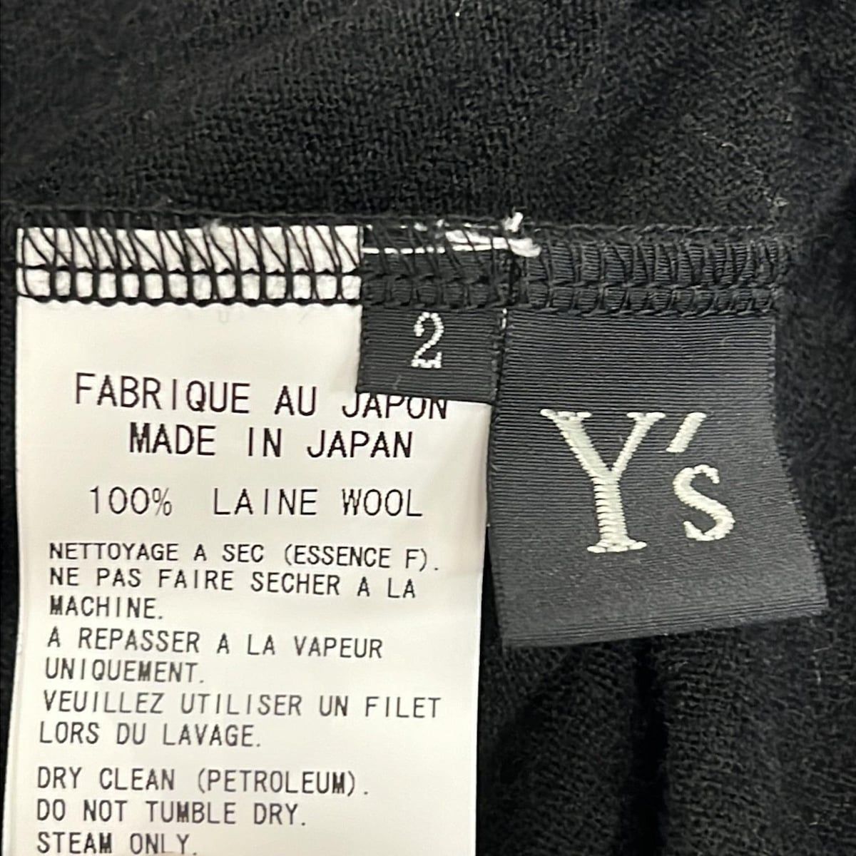 Y's(ワイズ) カーディガン サイズ2 M レディース美品 - 黒 長袖 - メルカリ