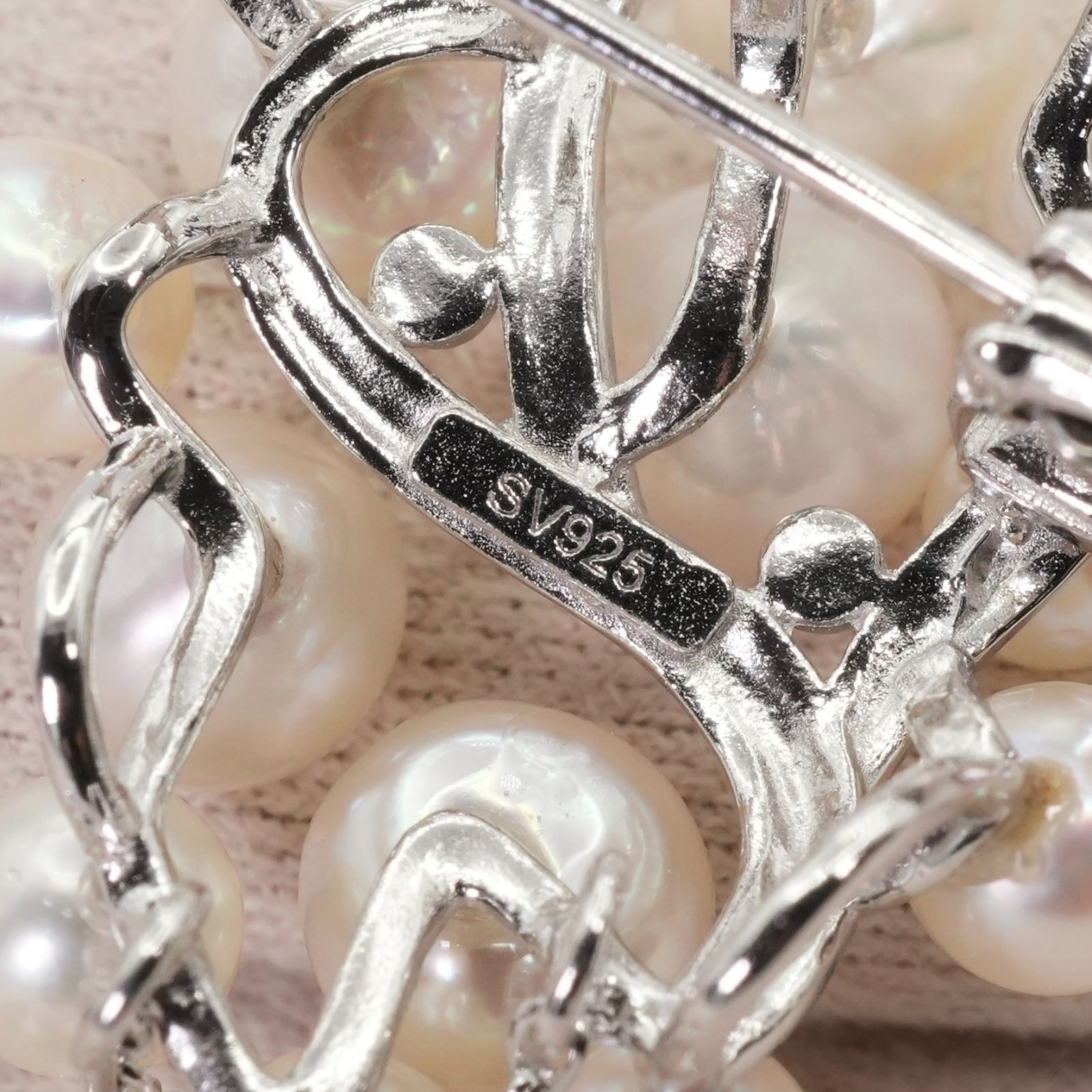 GSTV アコヤ真珠 ブローチ ペンダントトップ 兼用 SV/25-2913 - メルカリ