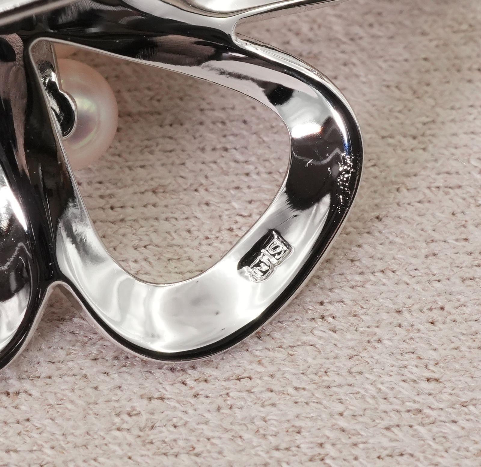 美品 ミキモト シルバー 5P パール ブローチ フラワー/25-2944 - メルカリ