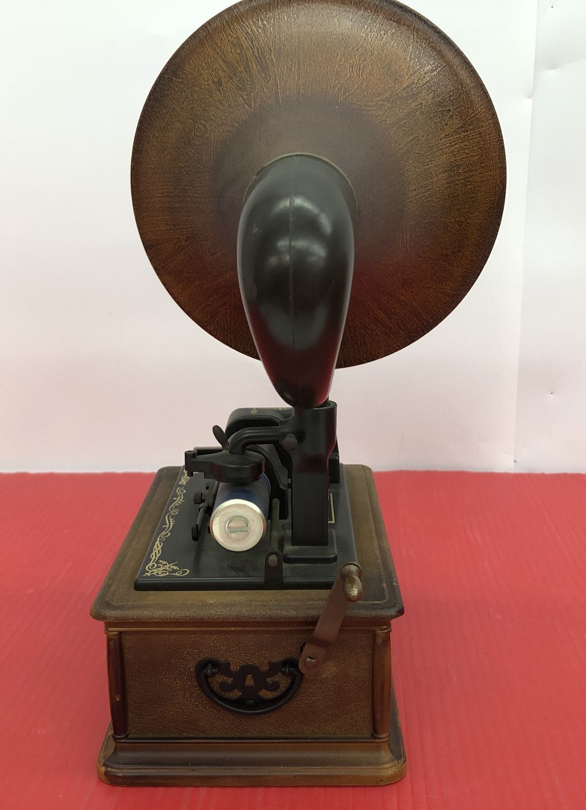 Technics テクニクス ミニチュア蓄音機 Edison エジソン社オペラ型