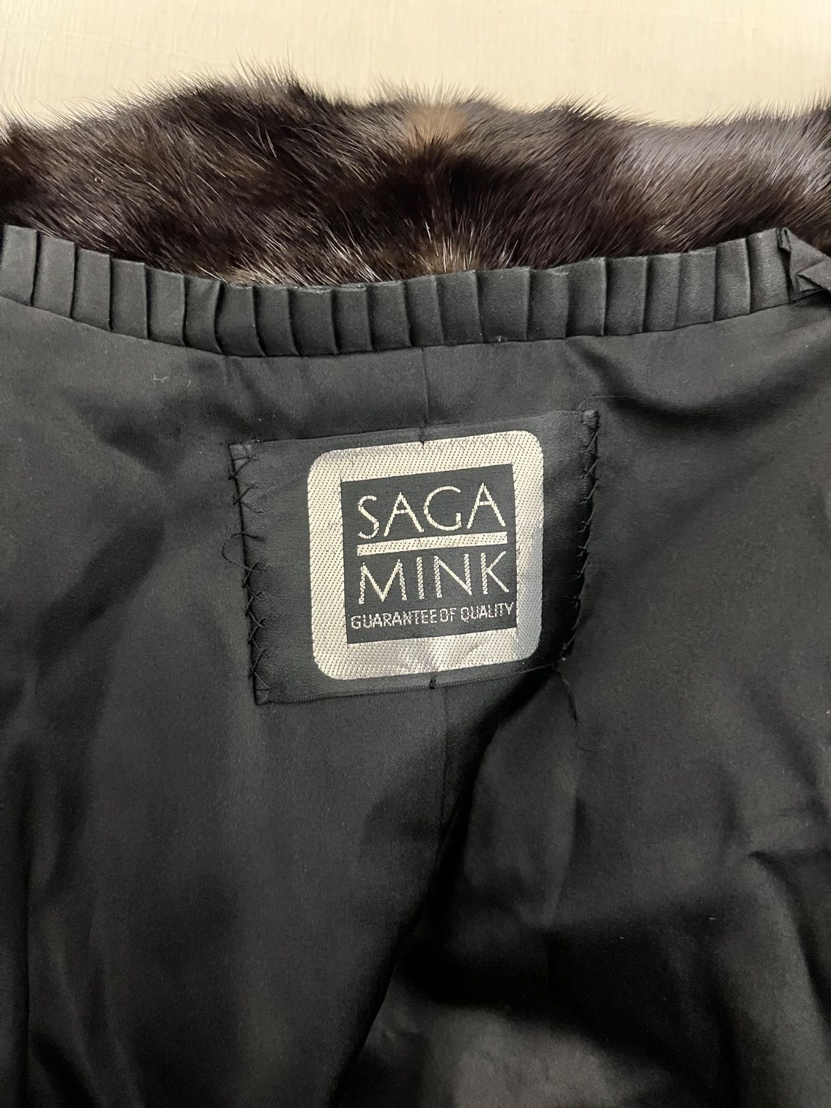 SAGA MINK ミンクコート 毛皮 リアルファー C26012722 - メルカリ