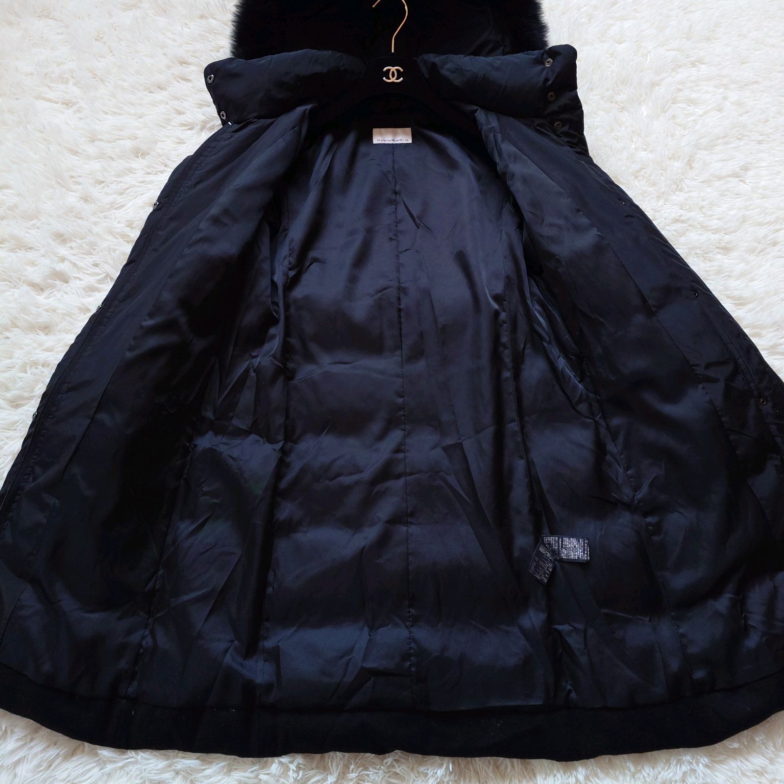 エムプルミエブラック M-premier BLACK ロング ダウンコート ダウン