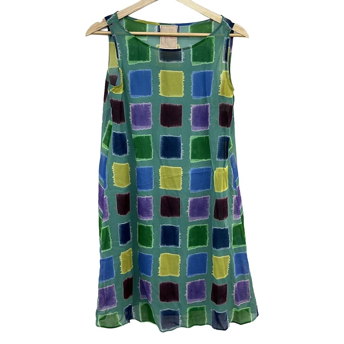 Sybilla(シビラ) ワンピース サイズM レディース美品 - ブルーグリーン  