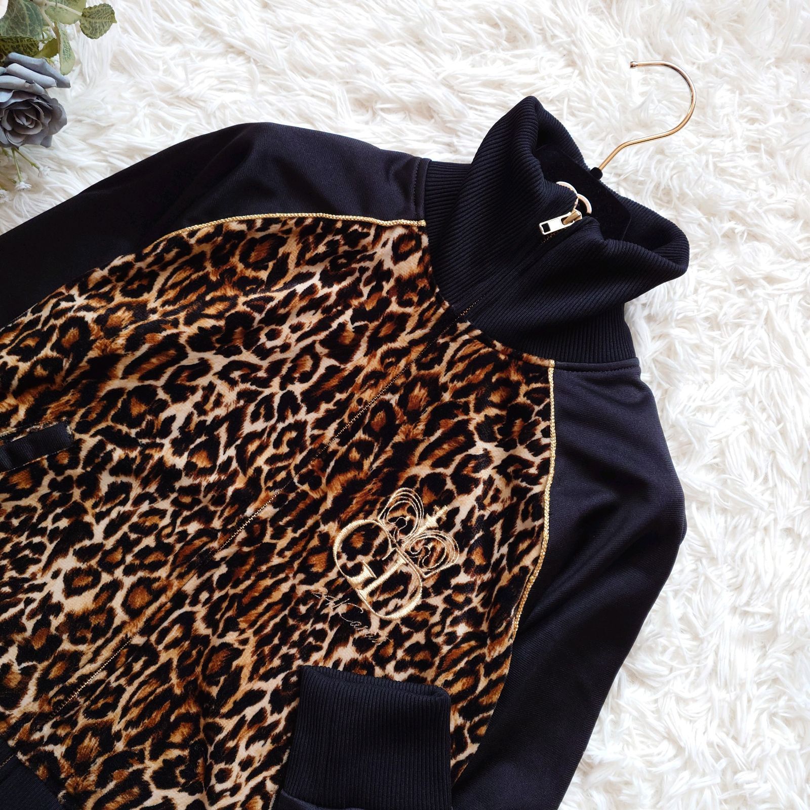 美品 24karats 24カラッツ トラックジャケット ジャージ レオパード