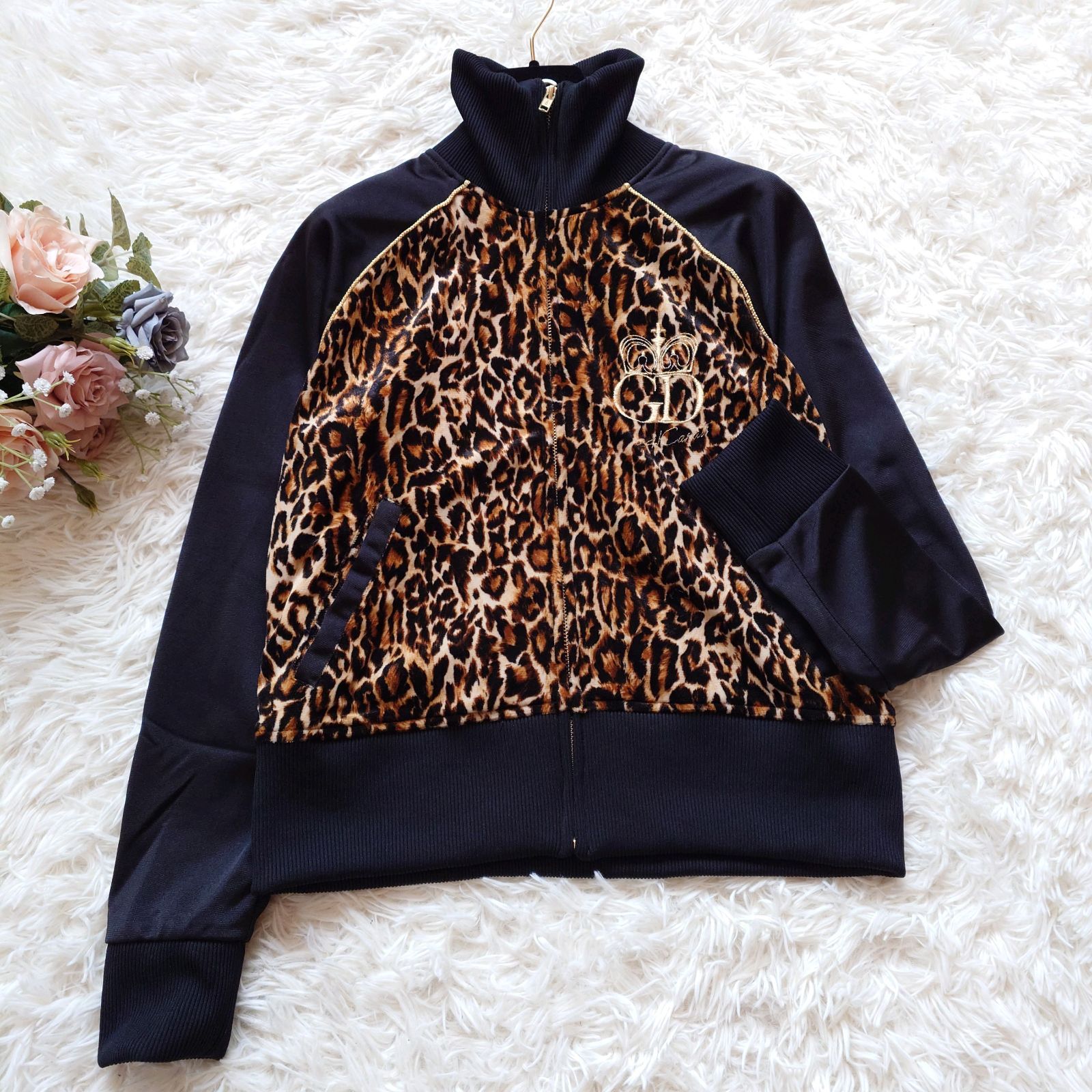 美品 24karats 24カラッツ トラックジャケット ジャージ レオパード