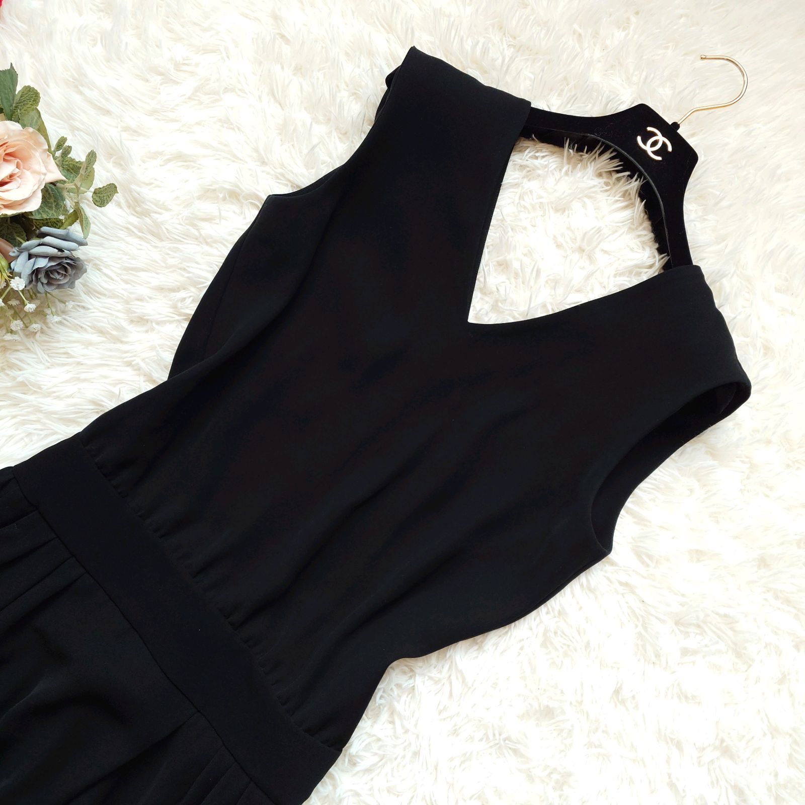 ヨーコチャン YOKOCHAN ジャンプスーツ オールインワン Vネック