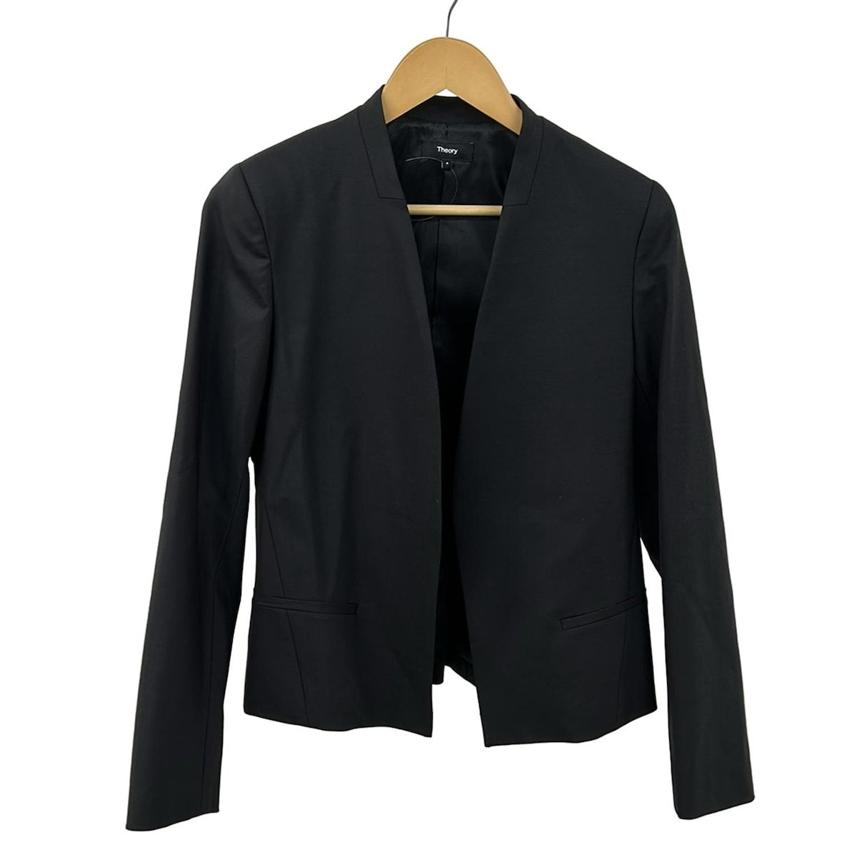 theory(セオリー) ジャケット サイズ4 S レディース美品 - 黒 長袖/秋