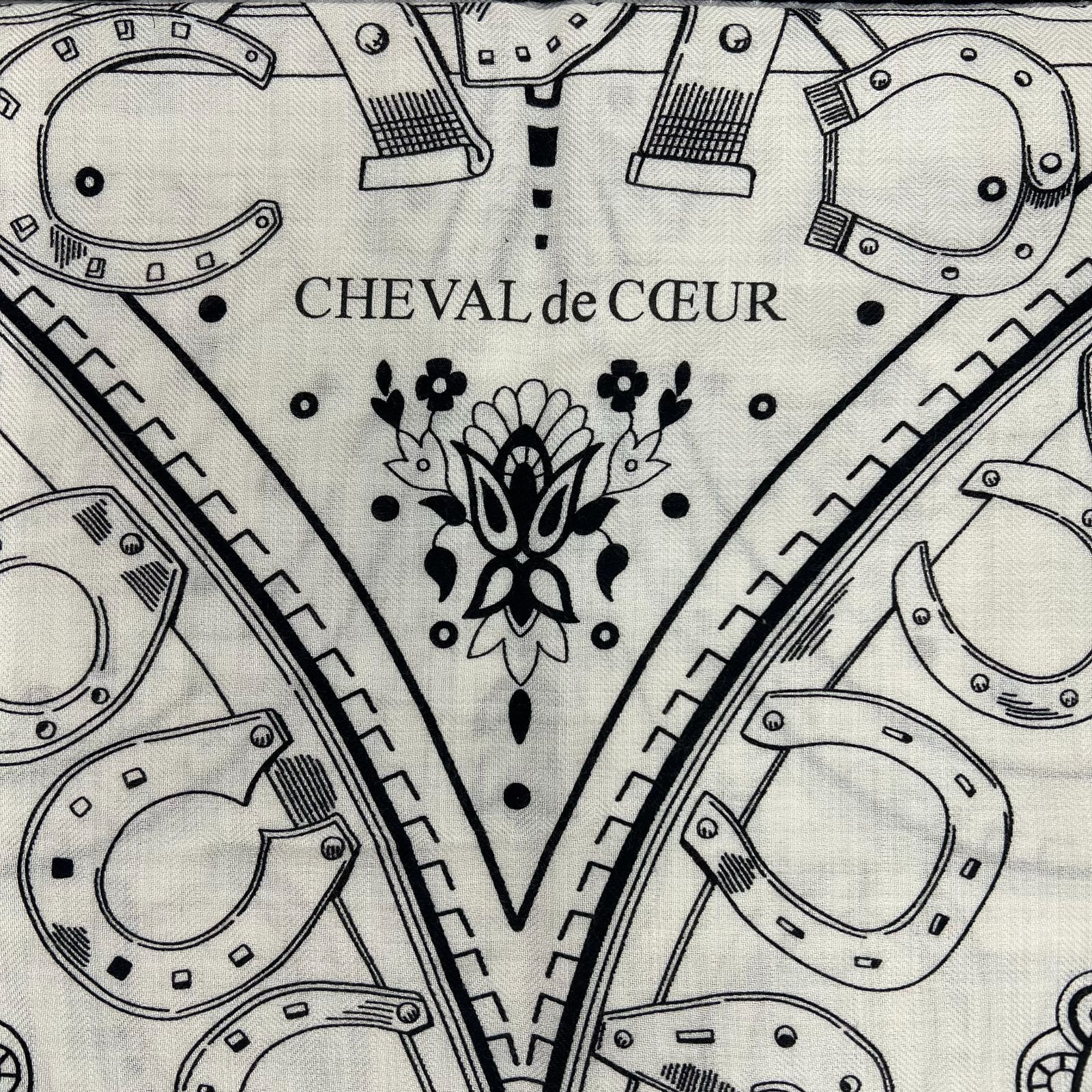 鑑定済み【 新品未使用 】エルメス カレジェアン 140 《 シュヴァル