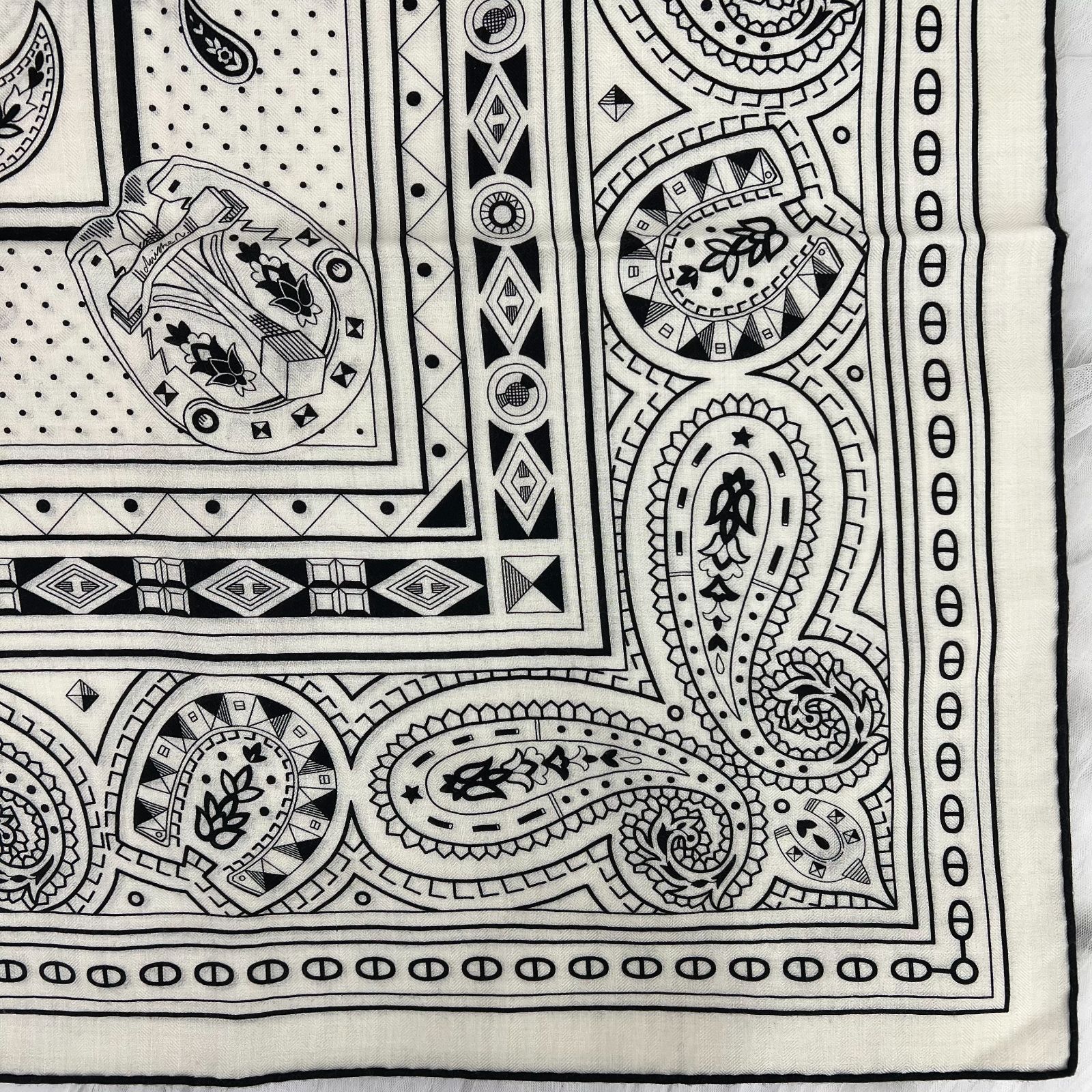 鑑定済み【 新品未使用 】エルメス カレジェアン 140 《 シュヴァル